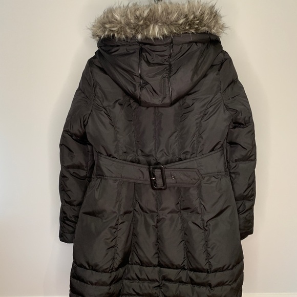 Miss Sixty Winter Coat (Black with Faux Fur Hood) - Picture 4 of 4